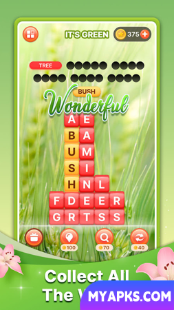 Word Search Block Puzzle Game