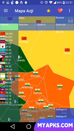 Asia Map